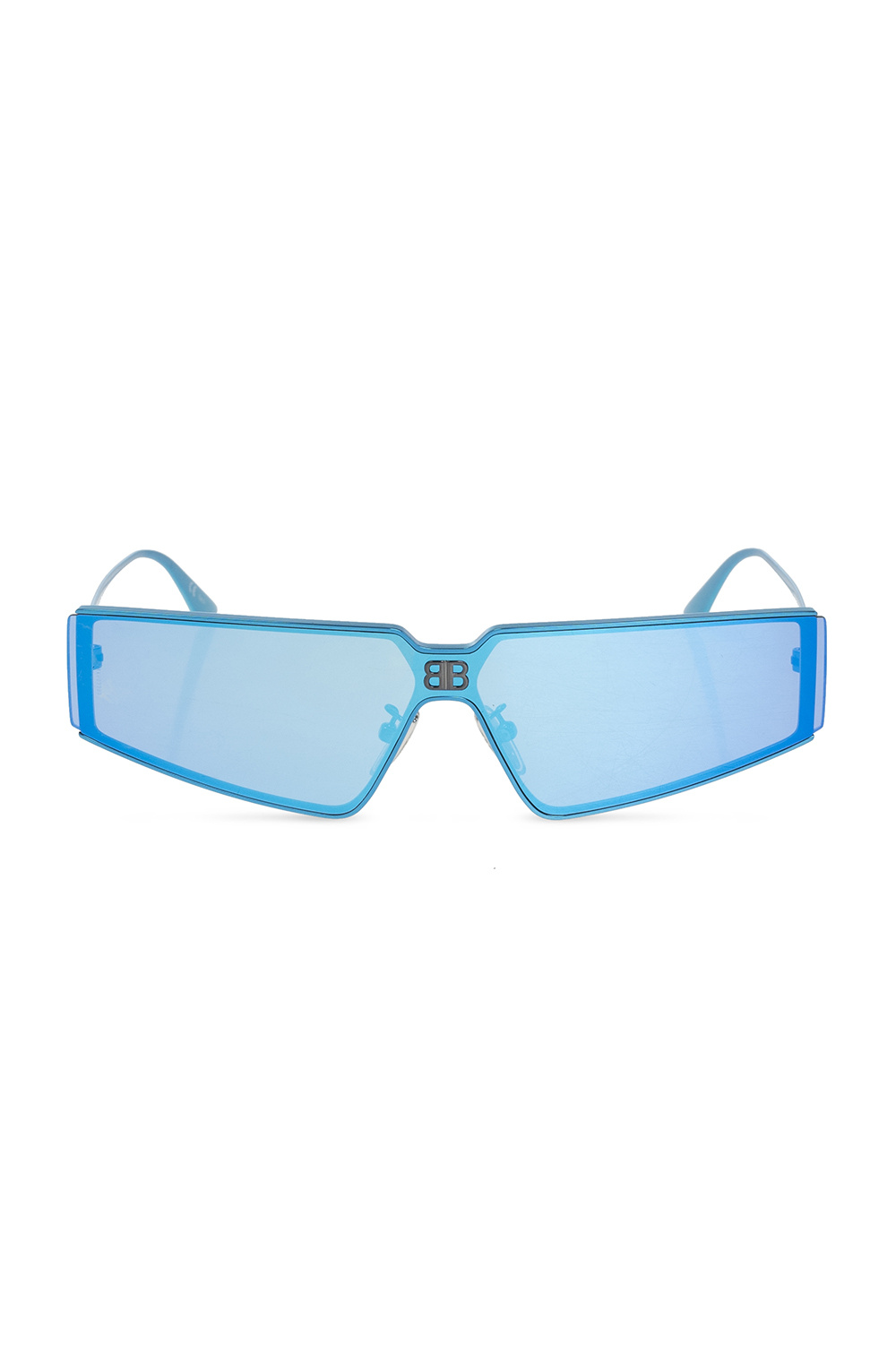 Blue cheap shield sunglasses